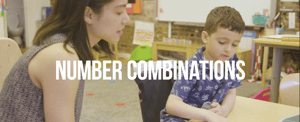 Corlears kindergarteners learning number combinations smaller