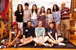 Group of Alumni at Corlears 50th birthday party
