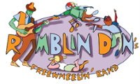 Ramblin' Dan's Freewheelin' Band logo