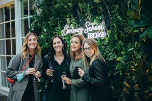 women outside at corlears gala